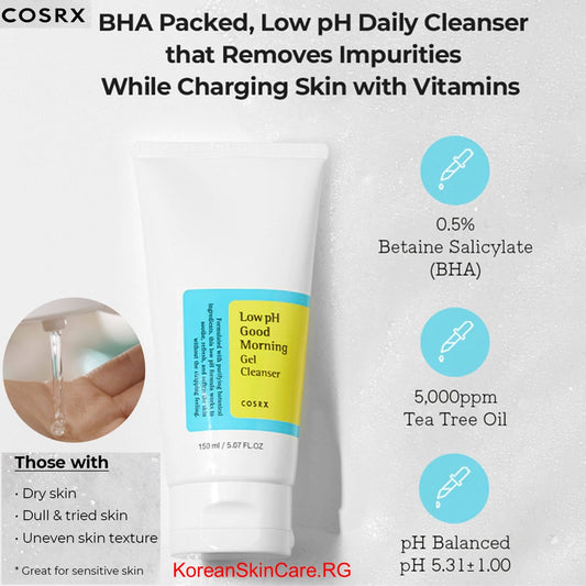 LOW pH GOOD MORNING GEL CLEANSER (150 ml)