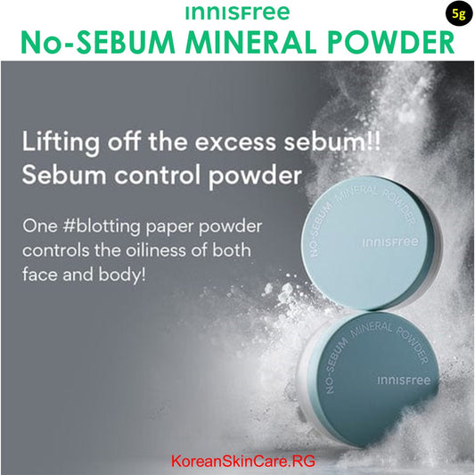 No-SEBUM MINERAL POWDER (5g)