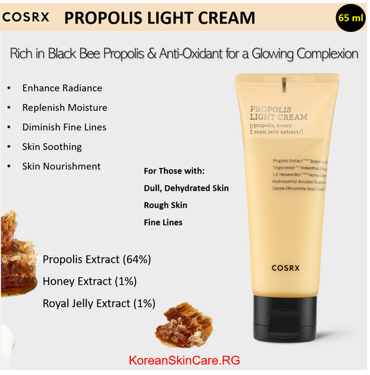 PROPOLIS LIGHT CREAM, (65 ml)