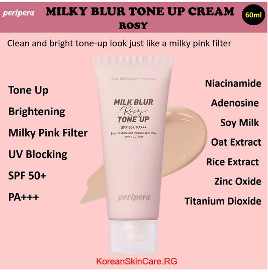 MILKY BLUR TONE UP CREAM (ROSY) (60ml)