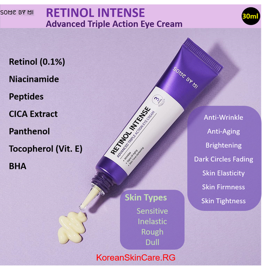 RETINOL INTENSE ADVANCED TRIPLE ACTION EYE CREAM, (30 ml)