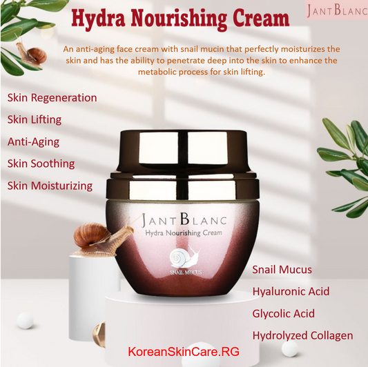 HYDRA NOURISHING CREAM SNAIL MUCUS, (50ml)