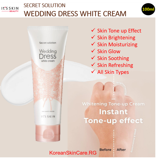 SECRET SOLUTION WEDDING DRESS WHITE CREAM (100ml)