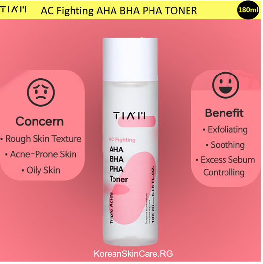 AC Fighting AHA BHA PHA TONER, (180 ml)