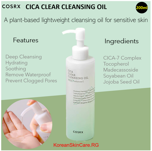 CICA Clear Cleanser Oil (200ml)