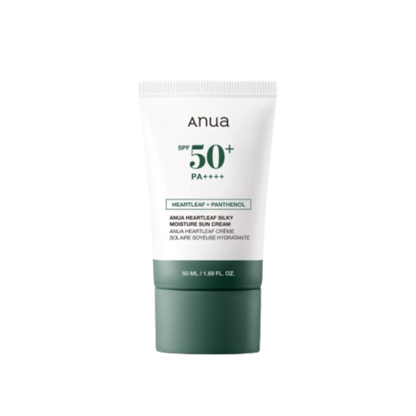 HEARTLEAF SILKY MOISTURE MILD SUNSCREEN (50 ml)