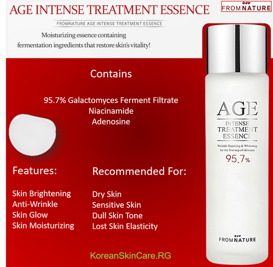 AGE INTENSE TREATMENT ESSENCE, (150ml)