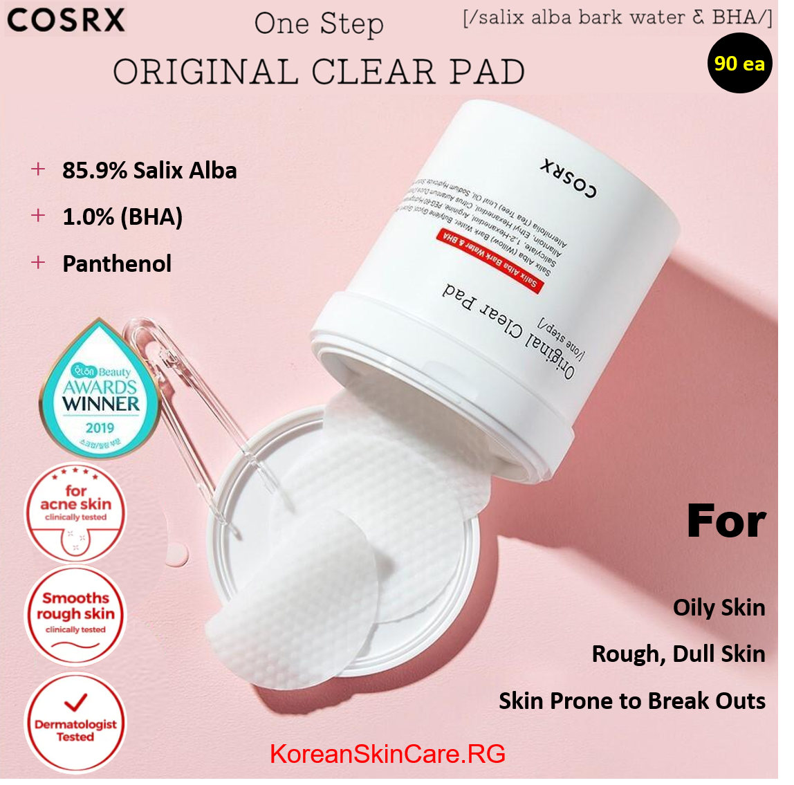 ONE STEP ORIGINAL CLEARPAD (70 Pads), (90 Pads)