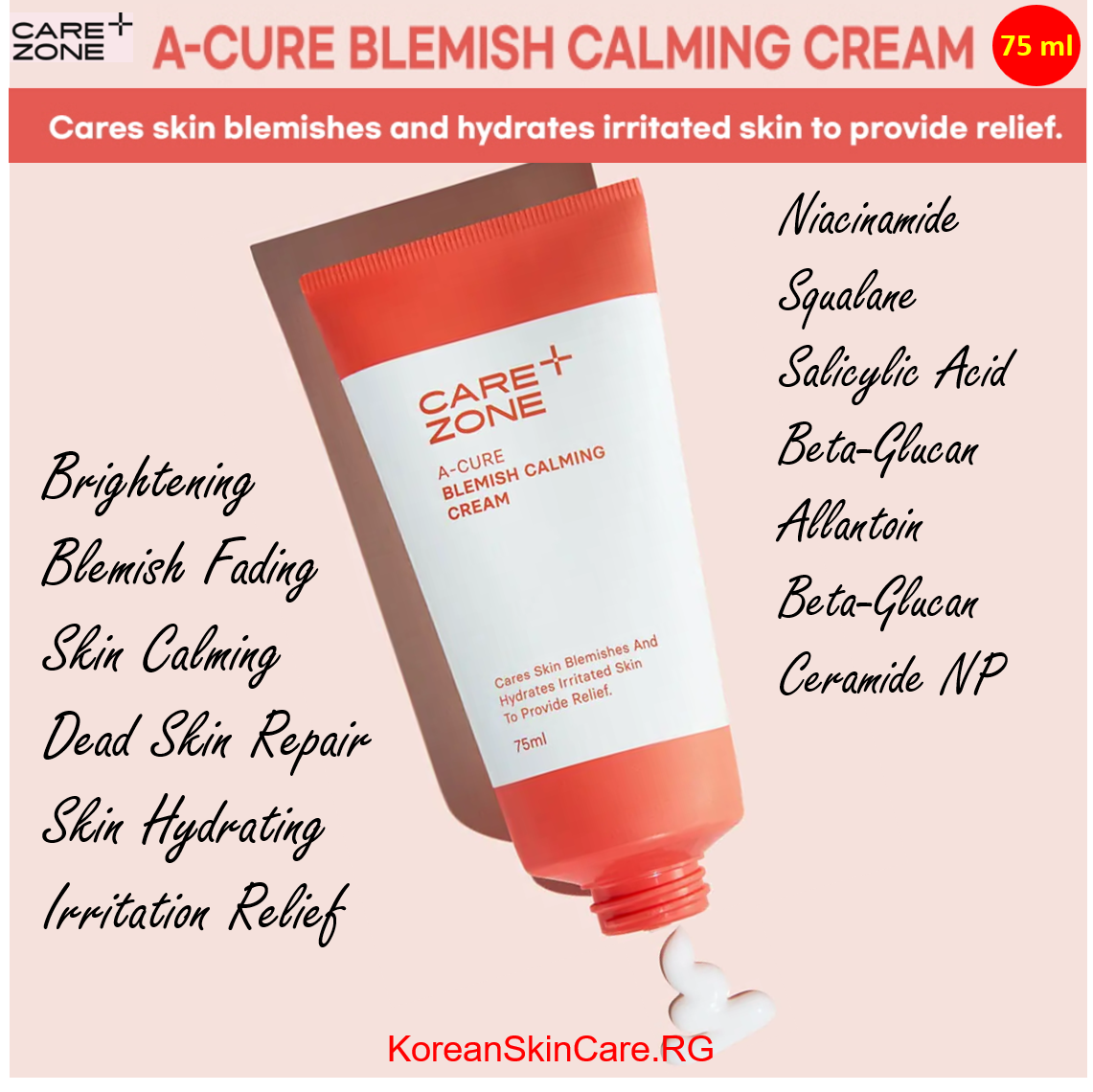 A-CURE BLEMISH CALMING CREAM, (75ml)