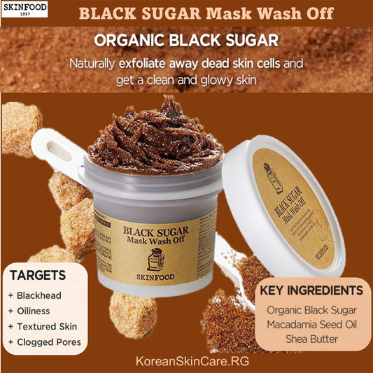 BLACK SUGAR Mask Wash Off (100g)