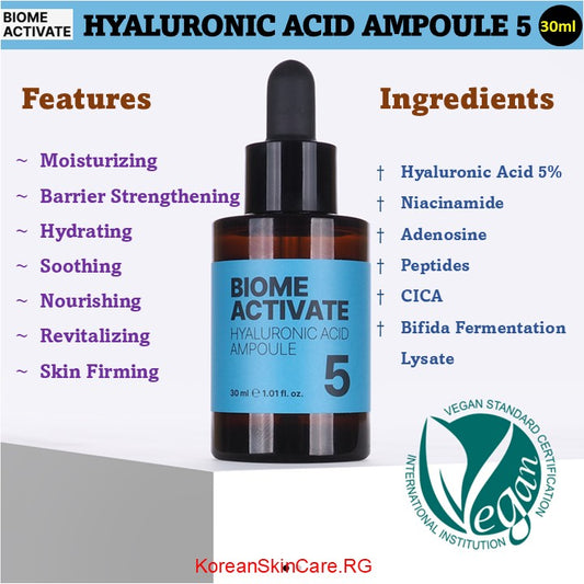 HYALURONIC ACID 5% AMPOULE (30ml)