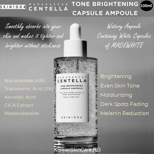 MADAGASCAR CENTELLA TONE BRIGHTENING CAPSULE AMPOULE (100 ml)