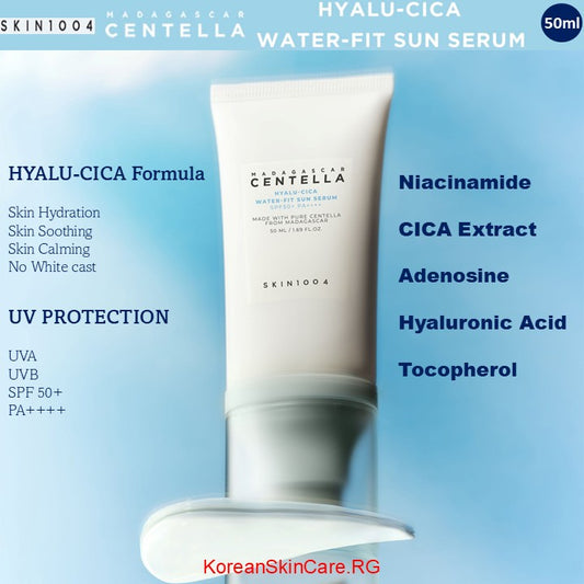 MADAGASCAR CENTELLA HYALU-CICA WATER-FIT SUN SERUM (50 ml)