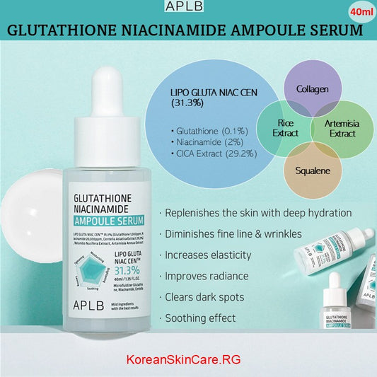 GLUTATHIONE NIACINAMIDE AMPOULE SERUM (40 ml)