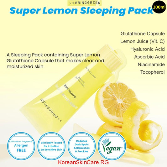 SUPER LEMON GLUTATHION SLEEPING PACK (100ml)