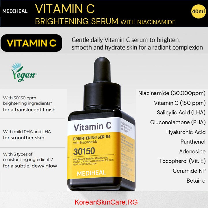 VITAMIN C BRIGHTENING SERUM WITH NIACINAMIDE (40 ml)
