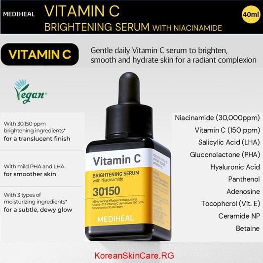 VITAMIN C BRIGHTENING SERUM WITH NIACINAMIDE (40 ml)