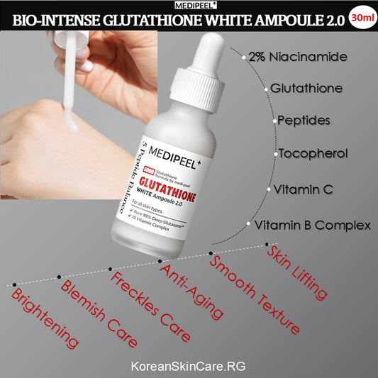 BIO-INTENSE GLUTATHIONE WHITE AMPOULE 2.0