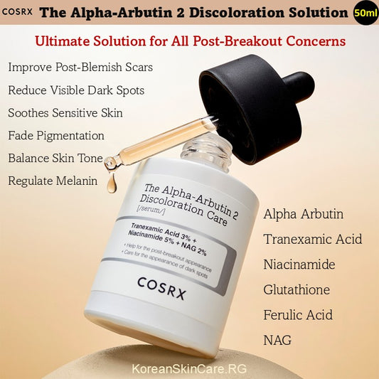 The ALPHA ARBUTIN-2 DISCOLORATION CARE (50ml)