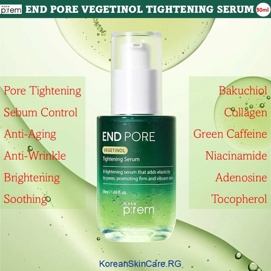 END PORE VEGETINOL TIGHTENING SERUM (50 ml)