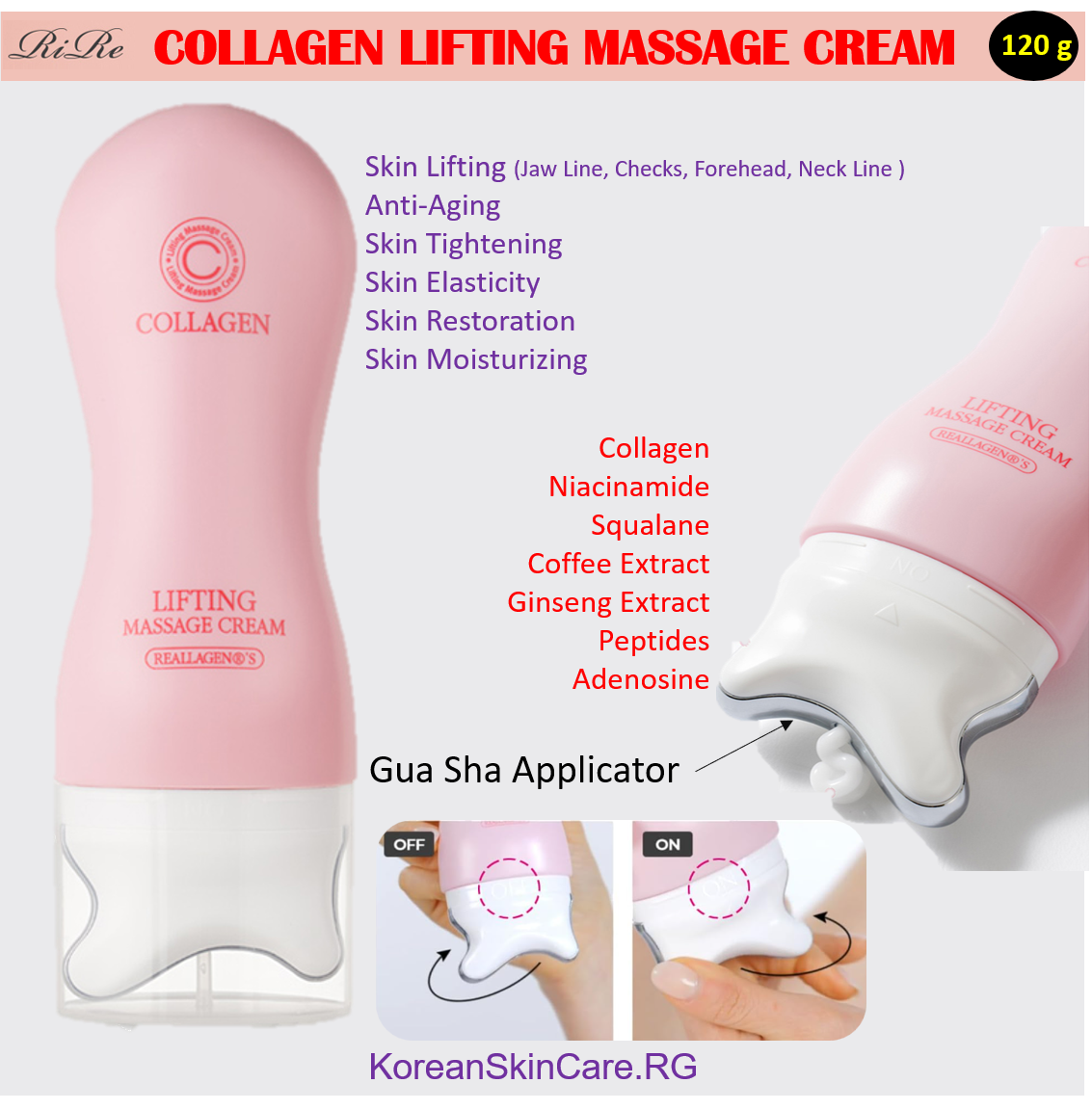 COLLAGEN LIFTING MASSAGE CREAM, (120g)