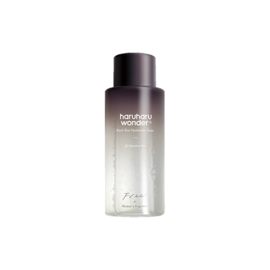 BLACK RICE HYALURONIC TONER (Fragrance Free) (150ml) &amp; BLACK RICE HYALURONIC TONER (Fragrance Free) (150ml) - (Alcohol Free)